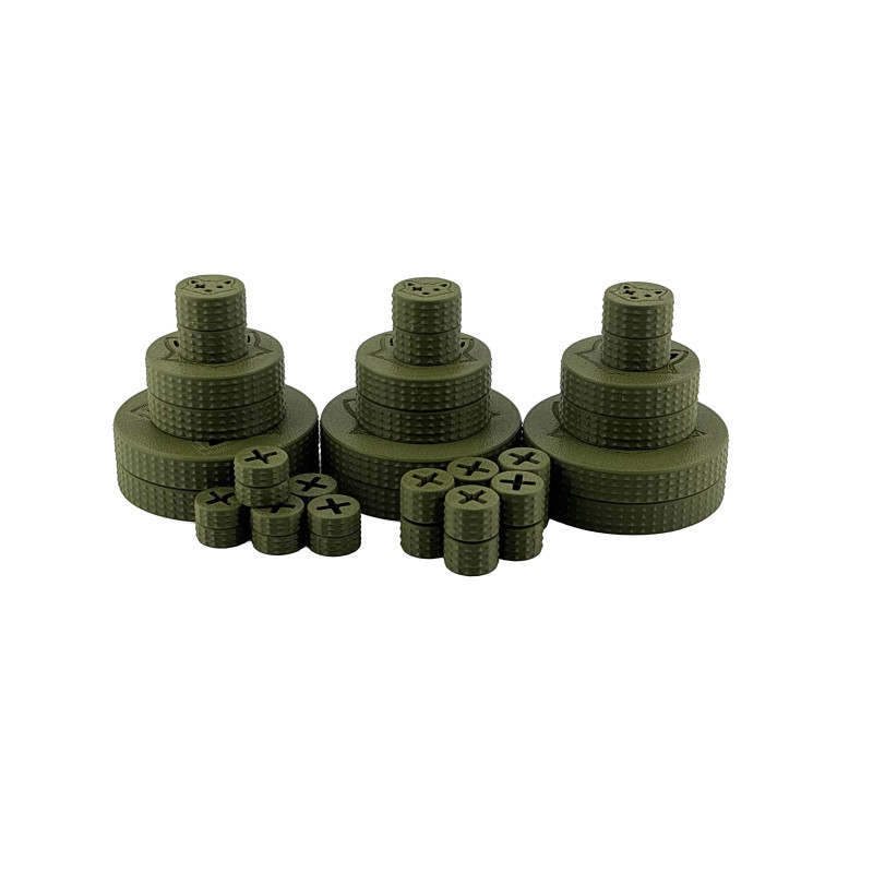 Nosework Pro Set – Dark Green | Advanced Scent Container Kit