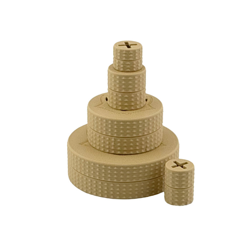 Nosework Basic Set – Tan | 4 Scent Containers for Dogs