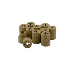 Pakiet 10 – puszki węchowe do noseworku, rozmiar S, tan