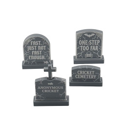 Dekorative Terrarium-Grabsteine 4 stuck