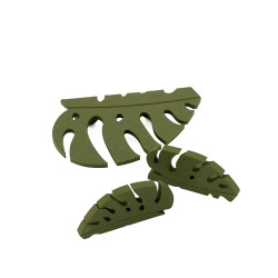 Monstera-Terrarienplattform magnetisch – 3er-Set | 3D-Druck