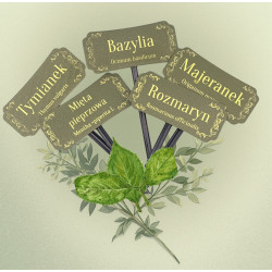 Herb Plant Labels – Laser Engraved