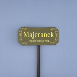 Personalizowana Tabliczka do Roślin