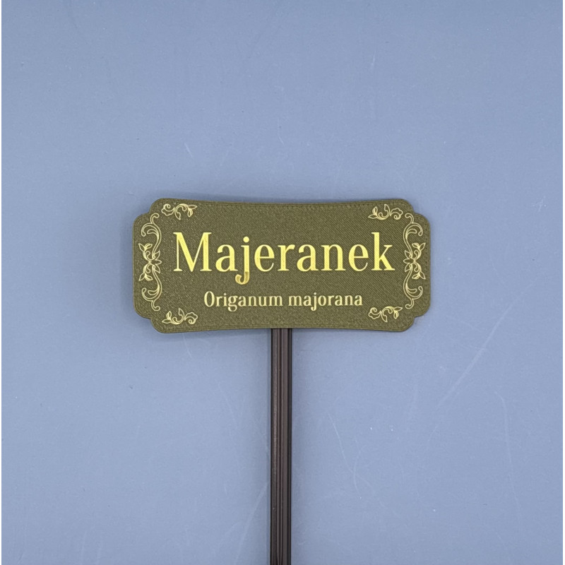 Personalizowana Tabliczka do Roślin