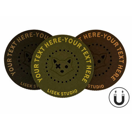 Nosework-Dose XXL 10 × 2 cm mit Magnet | Lisek Studio